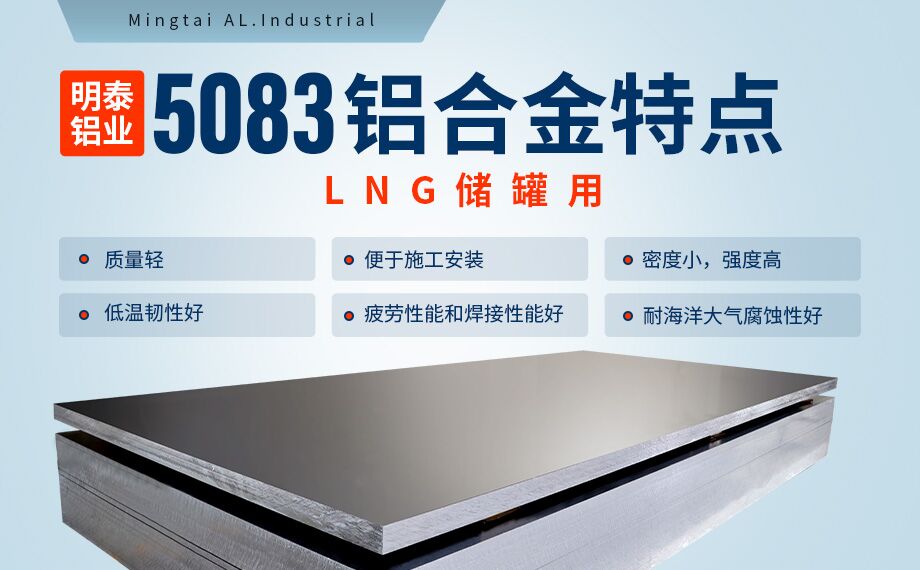 低溫儲(chǔ)罐用5083鋁合金_儲(chǔ)罐頂蓋_LNG儲(chǔ)罐吊頂用5083-O鋁板廠家-明泰鋁業(yè)-擁有16萬方以上的業(yè)績項(xiàng)目經(jīng)驗(yàn)