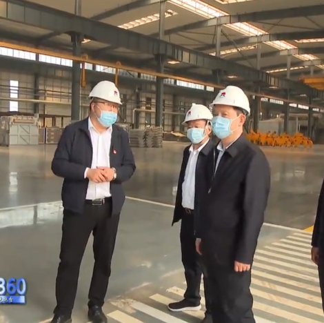 河南省委常委、鄭州市委書記安偉到公司參觀指導(dǎo)