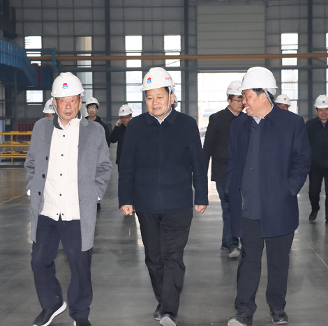 鞏義市委書記袁聚平到公司參觀指導(dǎo)